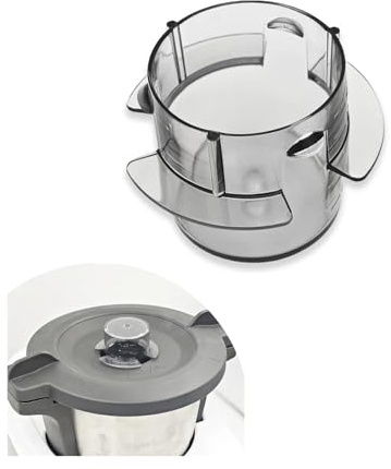 Couvercle doseur de 100 ml avec bouchon hermétique, compatible avec les ustensiles de cuisine Monsieur Cuisine Connect Smart Edition Plus.