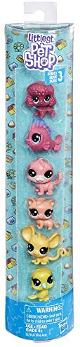 Littlest PetShop Mini-Waage für Haustiere, Kätzchen, Hunde, Vögel, Haustiergeschäft und mehr