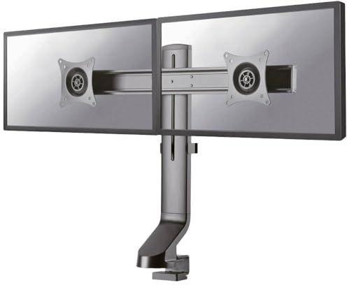 Neomounts by Newstar Monitor Tischhalterung Schwarz FPMA-D860DBLACK Doppel 10-27 14kg