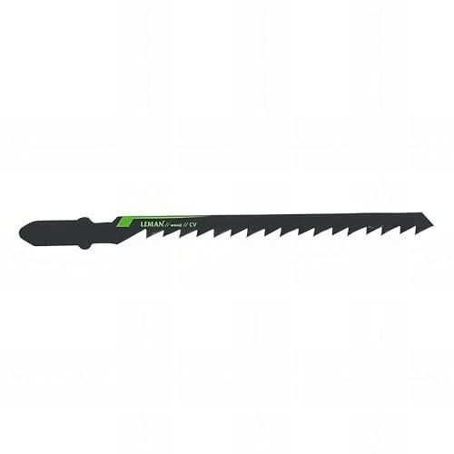 Leman - Lot de 3 lames de scie sauteuse CV Lu. 75 mm pas 4 mm chantournage pour bois - 7012.03 - Leman