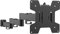 WALI Einzelner Monitorarm, Universal-3-stöckiger Arm, voll verstellbare Stangenhalterung für WALI Monitor-Montagesystem (001ARMXL), Schwarz