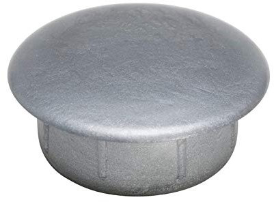 50 Abdeckkappen 12 mm WURTH 0683135064 grau RAL 7001 Silber Kunststoff Tiefe Bohrung 5 mm Kopf 16 mm Abdeckung Lochabdeckung 12 mm