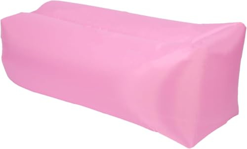 ZTOONE Inflatable Lounger Couch Air Lounger Lazy Sofa with Carry Bag,Hammock Inflatable Mattress Inflatable Bed Pool Float for Swim,Camping,Beach,Hiking,Park,Backyard, Pool, Picnics(Pink)