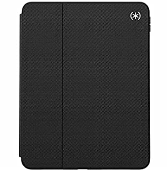 Speck Products Presidio Pro Folio Case, kompatibel mit iPad Pro 11 Zoll (2018/2020), Schwarz/Schwarz