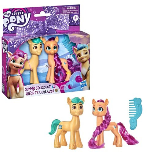 Hasbro - My Little Pony Figuren Echthaar, Mehrfarbig (F37805L0)
