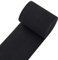 MYUREN 75mm Bandes Elastique Plates Ceinture Bande Ruban élastiques Couture Vetement, Artisanat, Pantalon, Perruque -4.5m Noir