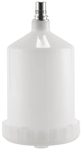 Mengmen Hvlp Farbbecher aus Kunststoff, 600 ml, für Sata-Sprüher, Tassenanschluss, Jet-Farbsprüher