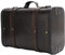 Jenngaoo Holzkoffer, Vintage Gepäckkoffer Aufbewahrungskoffer mit Riemen Dekorative Retro Box für Fotografie Requisiten, Heimdekoration, Schaufenster, 9,4 x 6,8 x 4,7 Zoll