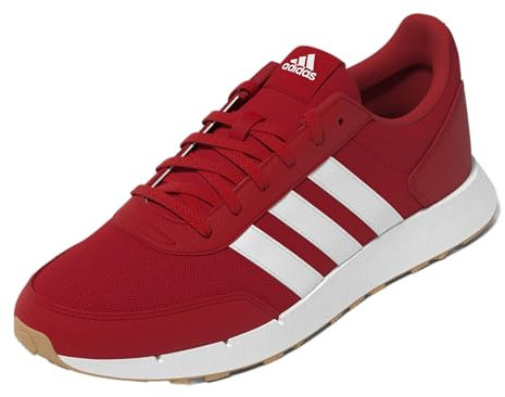 adidas Unisex Run 50s Shoes Schuhe, Better Scarlet/Cloud White, 42 EU