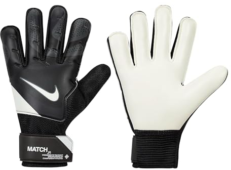Nike Unisex Jugend Torwarthandschuhe-fj4864 Torwarthandschuhe, Black/Dark Grey/White, XXS EU