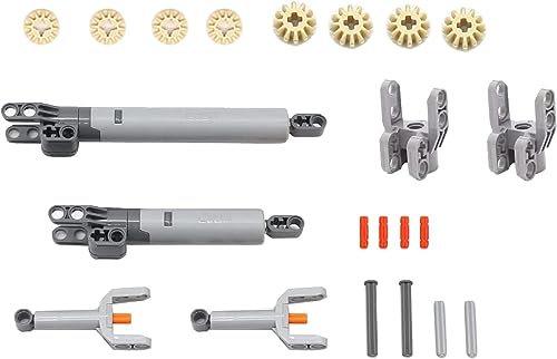 UpGLeuch Tecnica di ricambi Set pompa idraulica per la tecnologia maggiore, kit di modelli, pompa pneumatica, blocchi di bloccaggio parti pompa ad aria tecnica ingranaggi e assi, set di 22 pezzi
