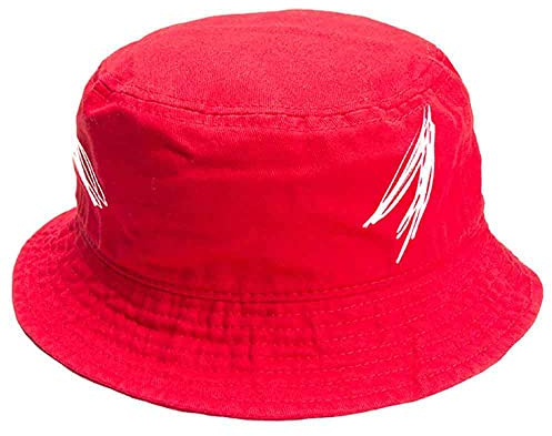 Yungblud Bucket Hat Devil Horns Nue offiziell Unisex Rot Small/Medium