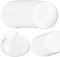 Ailvor Doppelseitiges Klebeband, 50 Stück Doppelseitige Klebepads, Spurloses Waschbares Klebeband Extra Stark, Nano Klebepads Transparent für Teppich, Fliesen, Küche (Rund, 5cm)