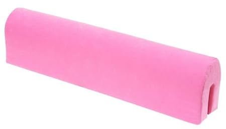shivler Bettkantenschutz für Kinderbetten Kissen für bettumrandung Rausfallschutz Abdeckung Kantenschutz für Babybett (Rosa, 100cm)