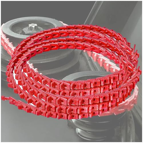 Ketofa 1/2 Inch 8 FT Power Twist V-Belt, Adjustable A-Type, 2 Pack 4 FT