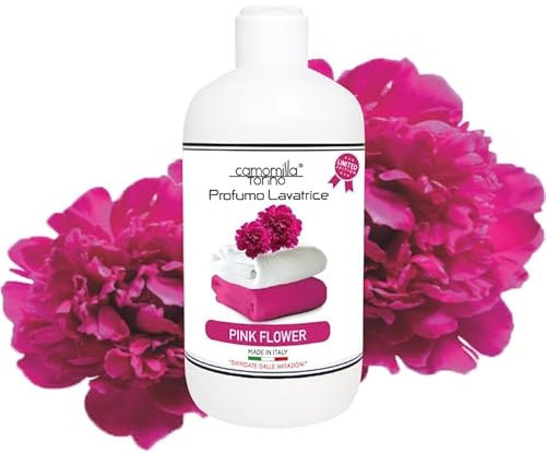 Profumo per lavatrice Linea Flower 500ml. (Pink Flower)