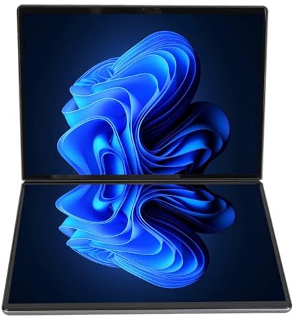 13,5 Zoll Dual Touchscreen Laptop, Umwandelbarer Laptop, CPU, UHD Grafik, 16 GB DDR5, 256 GB SSD, Webcam, Stereolautsprecher, WLAN, Bluetooth 5.0, Windows 11 Pro