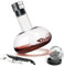 Modern Innovations Red Wine Decanter with Aerator Lid for Wine Lovers - Double Decanter Set with Aerating Carafe