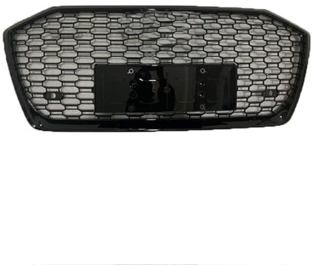 byjgs Frontstoßstange Radiator Kühlergrille für Audi A6L C8 RS6 2019-2023 A6, Auto Frontstoßstangengrill Kratzfest Front Bumper Grille Grill,A