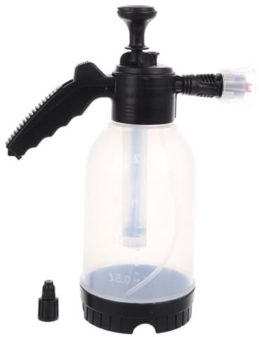 BUGUUYO Hochdruck-spritzpistole Verstellbare Autoschaumstoffe Bremsenreiniger-sprühgerät Sprühgerät Für Flüssigseife Schäume Für Die Autowäsche Pumpzerstäuber Pumpspray Plastik Transparent