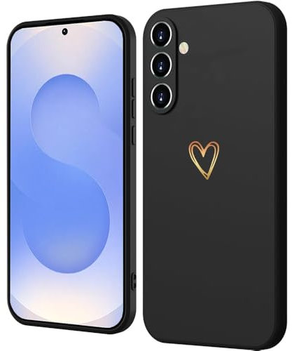 Beetop Kompatibel Mit Samsung Galaxy S24 Plus/S25 Plus Hülle Schutzhülle Silikon TPU Stoßfest Handyhülle Case Cover für Samsung Galaxy S24 Plus/S25 Plus - Schwarz