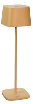 Konstsmide LED Tischlampe Capri USB-Tischleuchte | sand | Indoor/Outdoor | Kabellos | 10 x 36 x 10 cm | 7814-330