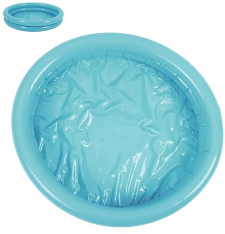COLLBATH Piscine Gonflable pour Garçon Fille Garçon Fille Piscine Pliante Portable Pataugeoire Douce et Sécurisée avec Balles Océaniques Aire de Jeux Aquatique pour Garçons et Filles