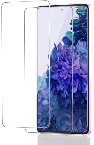 ICESPRING für Panzerglas für Samsung Galaxy S20 FE Schutzfolie, 2 Stück Fingerabdruck-ID Panzerfolie für Samsung S20 FE Folie, 9H Härte Schutzglas für Galaxy S20 FE Panzer Schutz Glas