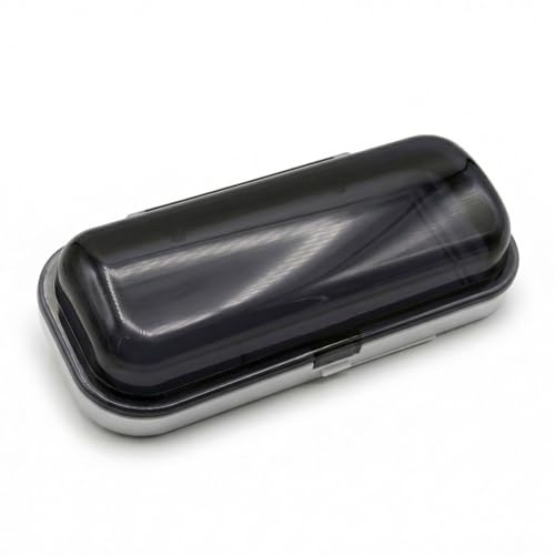 Glac Store Frontalino Stereo Impermeabile per Radio, ABS Resistente UV, Sportello Plexiglass, 22.5x10.5x5 cm, Universale per Barca e Gommone