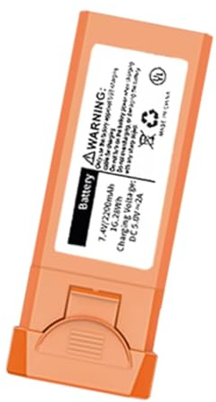 Oxxggkao Batteria Ricaricabile Ricambio da 7, 4 V 2200 mAh per droni L900 Quadcopter Ricambio Accessori Droni precisi