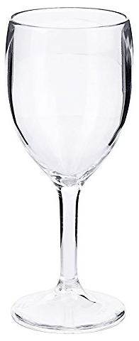 Copa de vino/rojo Cristal de vino SAN grueso, especialmente para su uso en glasfreien zonas, pesado Calidad/Contenido: 0,25 l. | ERK