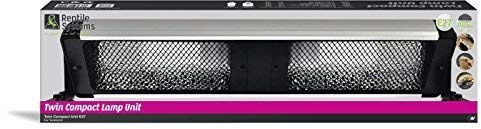 Reptile Systems - Kompaktleuchte für Reptilien 60cm - für Zwei E27 Kompaktlampen