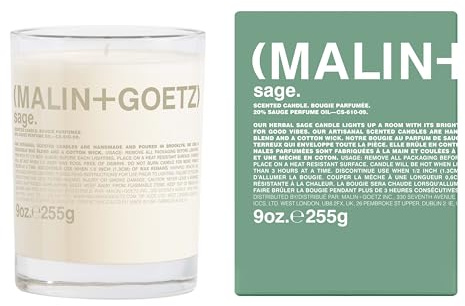 MALIN + GOETZ Sage Scented Candle (9 Oz.)