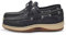 Sebago CLOVEHITCH II FGL WAXED, Scarpe da Barca, Uomo, Blu (Navy 908), 45 EU Larga