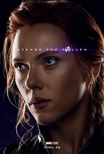 ELITEPRINT Black Widow A3 Poster Avengers Endgame auf 250 g/m² Druckmaterial