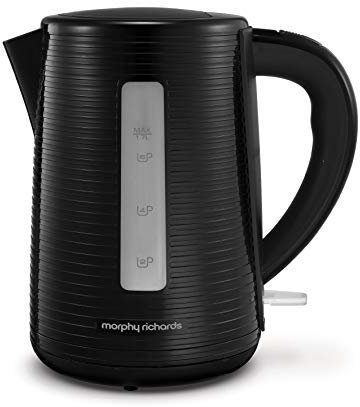 Morphy Richards 108398 Arc Jug Kettle, 3 W, 1.7 liters, Black
