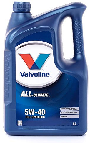 Valvoline Motoröl 5W-40 All-Climate Motor Öl ACEA A3/B4 API SN API CF 5L Kompatibel mit VW Golf 7 Schrägheck 5G1, BQ1, BE1, BE2 Golf 4 Schrägheck 1J1 Golf 6 5K1 Golf 5 Schrägheck 1K1 POLO 9N