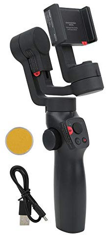 Stabilizzatore portatile, FUNSNAP Capture2 ABS Grigio Smart 3 assi stabilizzatore palmare giunto cardanico per fotocamera sportiva