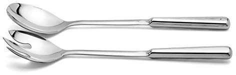 Weis 17713 Salatbesteck, Edelstahl, Silber