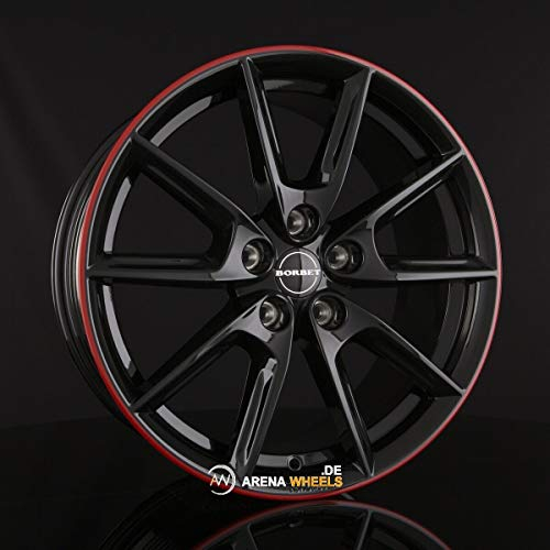 BORBET LX18 8J x 18 Zoll ET 45 LK 5x108 Alufelge Felge KBA NEU