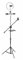 VONYX RL25 LED Ring Light with Stand and Phone Holder, 25cm Tripod with Overhead Mount, Portable Selfie Lighting for iPhone Android, Video Recording, Streaming, Makeup Photography