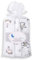Interbaby 99980-31 Packung mit 3 Gaze - Mulltücher, grau, 200 g