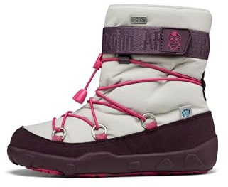 Affenzahn Schneestiefel Vegan Snowy wasserdicht, warm gefüttert, zum Reinschlüpfen, Größe 21-32