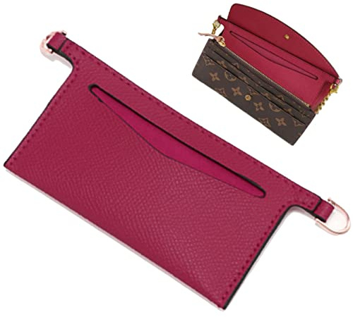 Geldbörse Umwandlungsset -LV Sarah Tasche, abnehmbare Tasche in Organizer Emily Brieftasche Umwandlung diagonal Umhängetasche