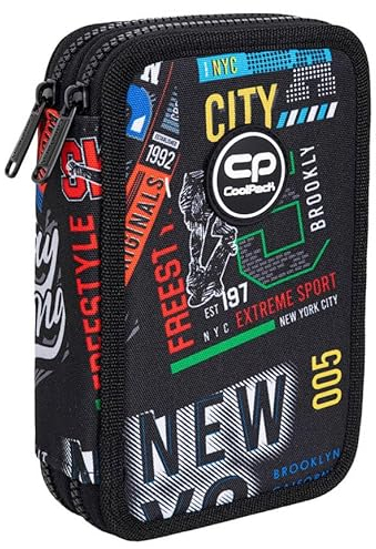 Coolpack F066673, Mäppchen JUMPER 2 BIG CITY, Multicolor