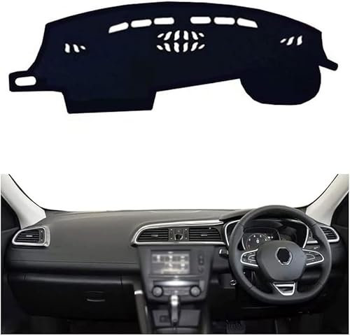Armaturenbrett Abdeckung Für Kadjar 2015-2019 Sonnenschutz Pad Dashboard Abdeckung Dash Matte Nicht-Slip Armaturen,B/RHD