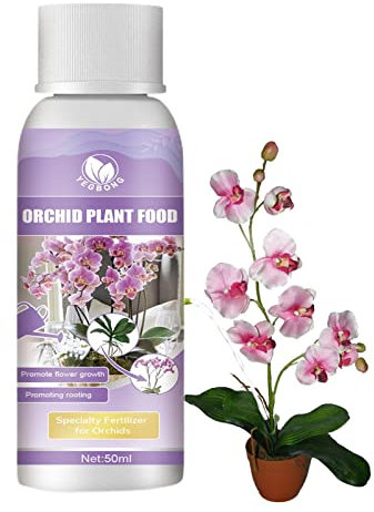 Anloximt Fertilizante para orquídeas Orchid Growth Feed Orchid Bloom Feed Solución Nutritiva Concentrada para Orquídeas Fertilizante líquido para orquídeas