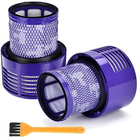 Paquete de 2 Filtro para Dyson V10 SV12, Filtro de Repuesto para Aspiradora Dyson V10 Cyclone Series Absolute Animal Motorhead Total Clean, Recambios # DY-969082-01, No para V10 Slim