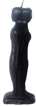 Candela Di Separazione, Coppia 18 cm Nero