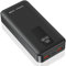HOSHOM Power Bank 20000mAh, 22.5W Fast Charging Externe handyakkus (USB C Input & Output) PD 3.0 QC 4.0 für iPhone 16 15 14 13 12 X Pro Max (Black, 20000mAh 22.5W Fast Charge)